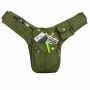 Riñonera - Buddy - verde oliva - plateado - Cinturón con bolsa - Bolsa de cadera