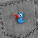 Pin - Bird - blue - Badge