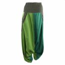 Pantaloni Goa - Bloomers - verde-turchese-grigio