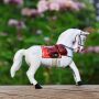 Juguete de hojalata - Caballo - blanco