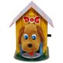 Blechspielzeug - Hundehaus - Dog House - Hund in Hundehütte zum Aufziehen