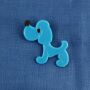 Pin - Big Dog - blue - Badge