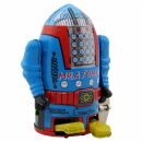 Robot giocattolo - Mr. Atomic - blu - robot di latta -...