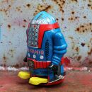 Robot - Robot de hojalata - Mr. Atomic - azul - Juguete de lata
