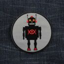 Patch - Robot - black and light grey