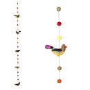 Felt decoration - felt chain with birds - bird pendant