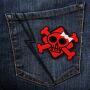 Patch - Skull Poison - red