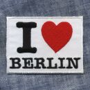 Aufn&auml;her - I love Berlin - Patch