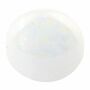 Pomello in ceramica shabby chic piatto - monocolore - marmo-bianco