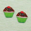 Patch - Muffin - verde - Set di 2 - toppa