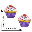 Patch - Muffin - Purple - Set di 2 - toppa