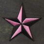 Patch - stella - nero-pink - toppa