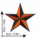 Patch - Star black-orange
