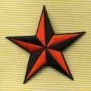 Patch - Star black-orange