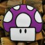Patch - Mushroom - Fly Agaric Toad purple