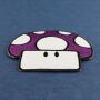 Patch - Mushroom - Fly Agaric Toad purple