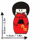 Patch - geisha - rosso-nero - toppa