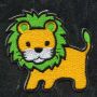 Patch - Lion - yellow-green