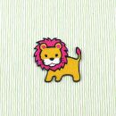 Patch - Lion - yellow-pink