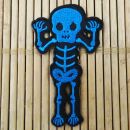 Patch - Bold Skeleton - blue-black