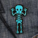 Patch - Bold Skeleton - blue-black