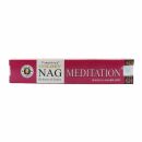 Incense sticks - Golden Nag Meditation - fragrance mixture
