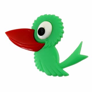 Pin - Bird - green - Badge
