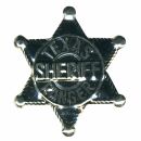 Sheet Metal Pin - Texas Sheriff Ranger - Badge