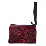 Ethno Münzbörse - Reißverschlusstasche mit Hmong Muster - Muster 03 - Geldbörse