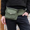 Riñonera - Jim - verde oliva - Cinturón con bolsa - Cangurera