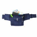 Riñonera - Jim - azul - Cinturón con bolsa - Cangurera
