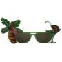 Party Sonnenbrille - Strandurlaub - grün - Spaßbrille