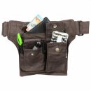 Riñonera - Bon - marrón - Cinturón con bolsa - Cangurera