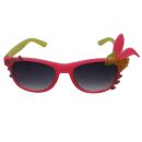 Freak Scene Kids Sunglasses - with Hearts - rose and yellow