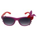 Freak Scene Kids Sunglasses - with Hearts - purple and red