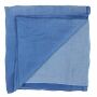 Pañuelo de algodón - azul - color gradiente - Pañuelo cuadrado para el cuello