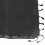 Kufiya - basic woven black - black - Shemagh - Arafat scarf