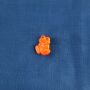 Pin - little frog - orange - Badge