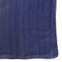 Pañuelo tejido grueso - calidad pesada - azul - Pañuelo cuadrado para el cuello