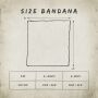 Bandana Scarf - Sun - squared neckerchief