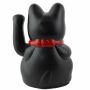 Gatto della fortuna - Gatto cinese - Maneki neko - 13 cm - nero