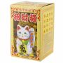 Agitando gato chino - Maneki neko - 13 cm - negro
