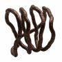 Costume jewelery - flexible snakechain neckles - copper - 8 mm