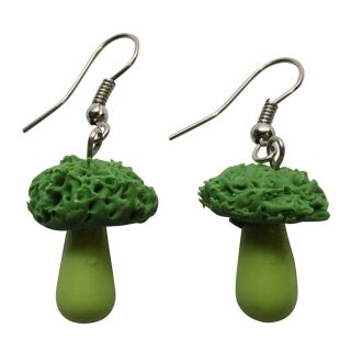 Earrings - Broccoli