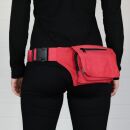 Riñonera - Ian - rojo - Cinturón con bolsa - Cangurera