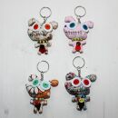 Doll with button-eyes - Dog - Set of 4 - 02 - Keychain
