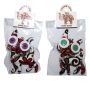 Doll with button-eyes - Proud Cat 10 - Keychain