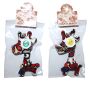 Doll with button-eyes - Giraffe 07 - Keychain