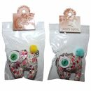 Doll with button-eyes - Elephant 13 - Keychain