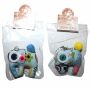 Doll with button-eyes - Elephant 15 - Keychain